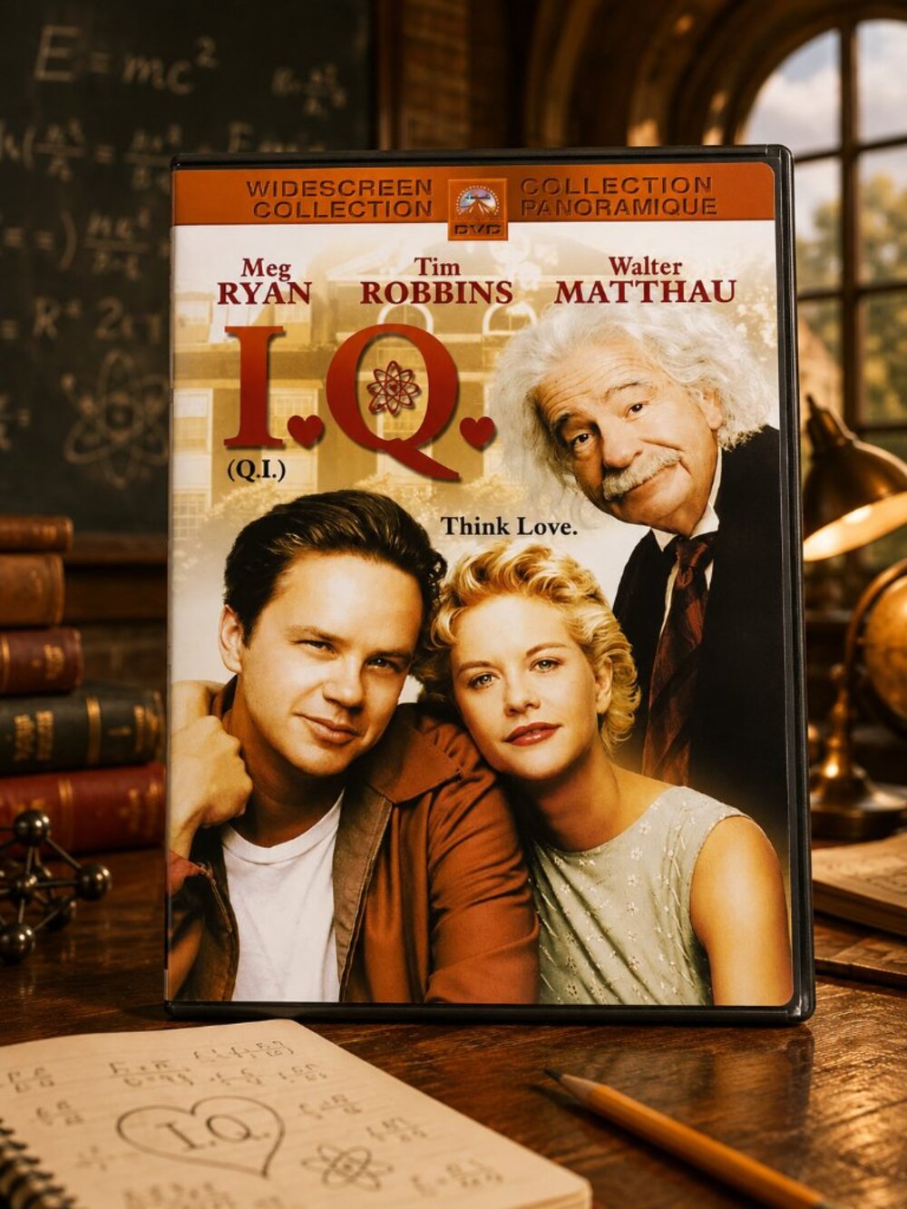 I.Q. (DVD, Region 1) Very Good condition from personal collection!
